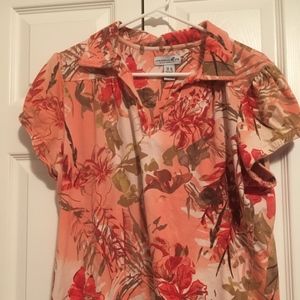 👌🏼2 for $12👌🏼 Caribbean Joe tropical blouse